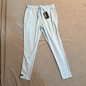 Alphalete Identity Tapered Jogger Sweatpants Muted Blue Size L -NWT